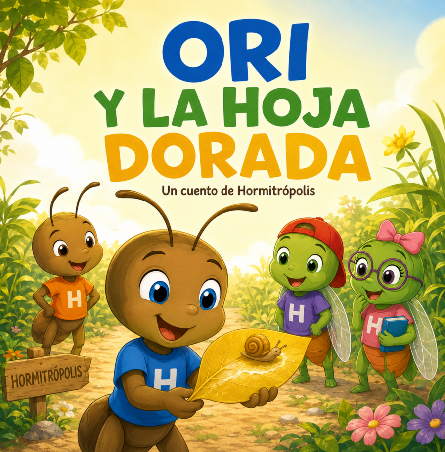 Portada de Ori y la hoja dorada