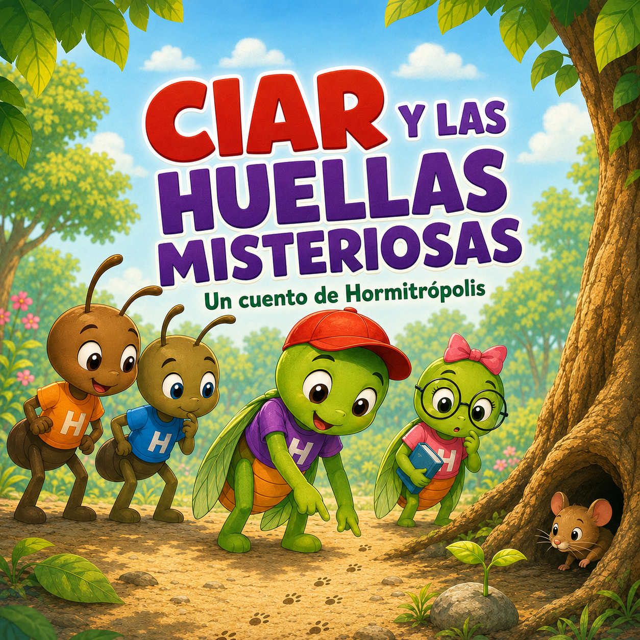 Portada de Ciar y las huellas misteriosas