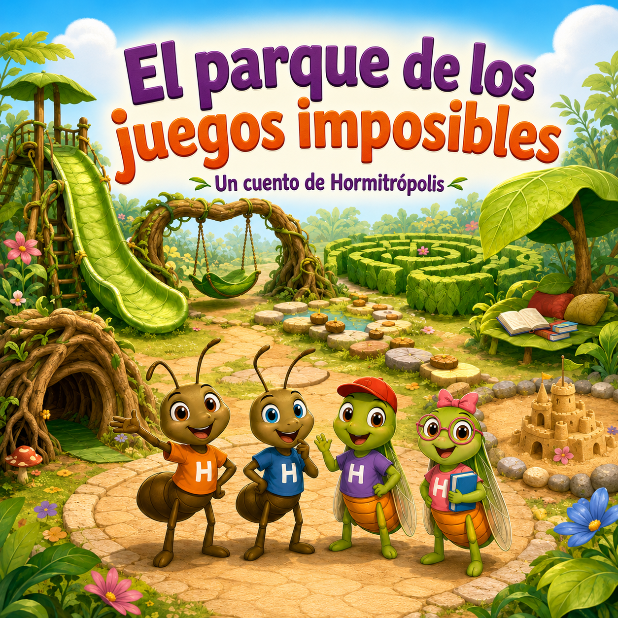 Portada de Hormitrópolis y el parque de los juegos imposibles