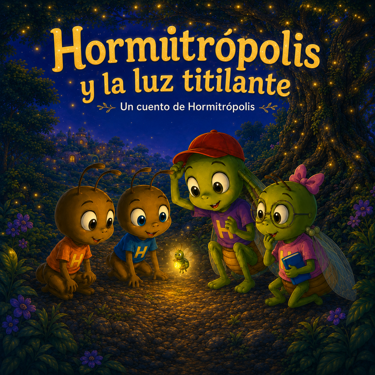 Portada de Hormitrópolis y la luz titilante