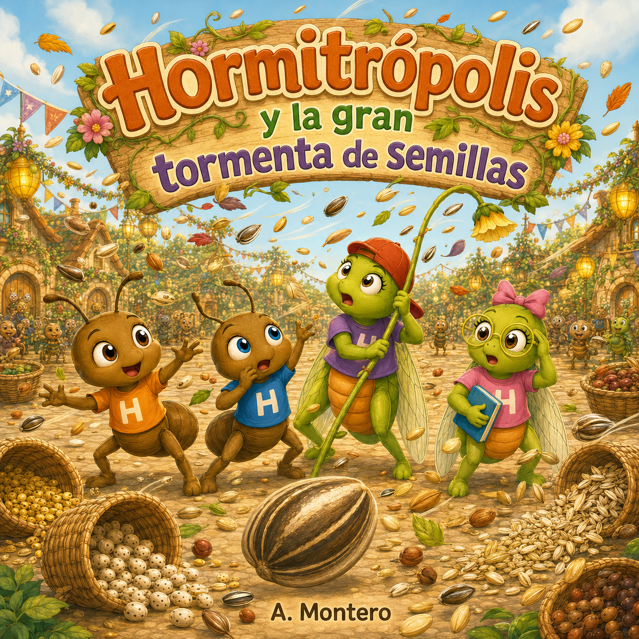 Portada de Hormitrópolis y la gran tormenta de semillas
