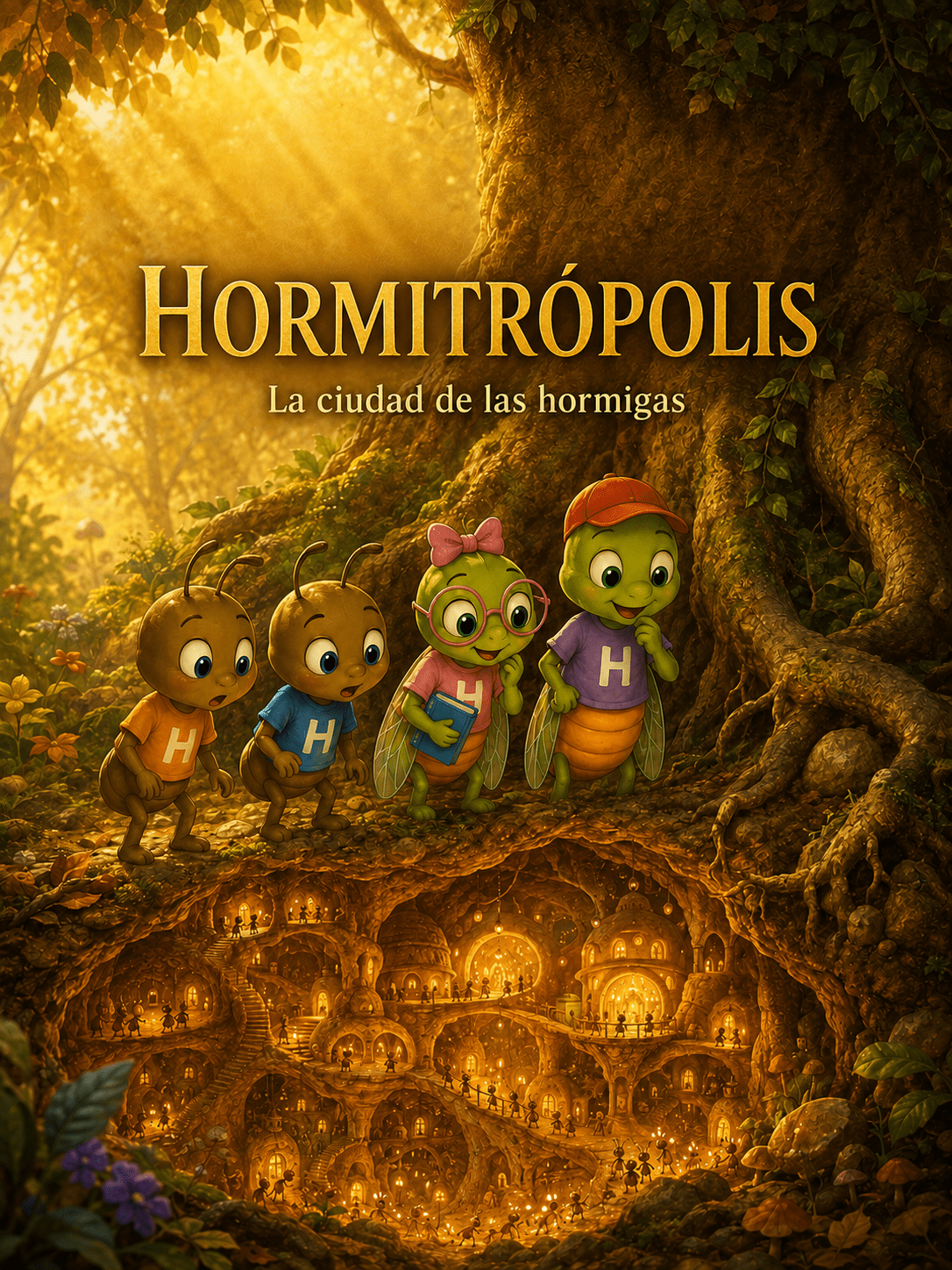 Portada de Hormitrópolis: La ciudad de las hormigas